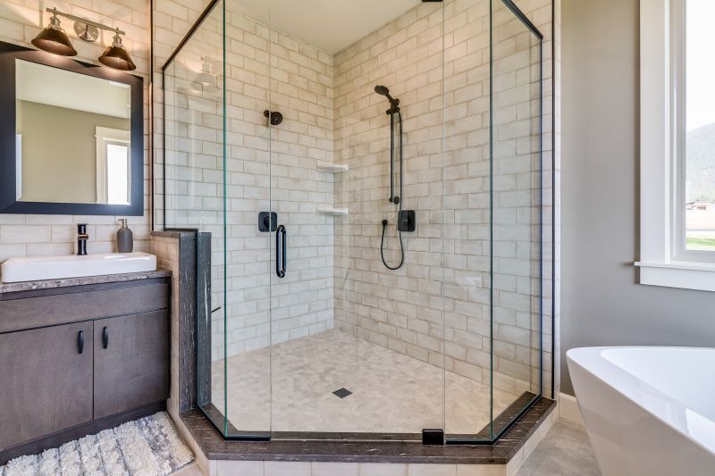 Modern Frameless Shower